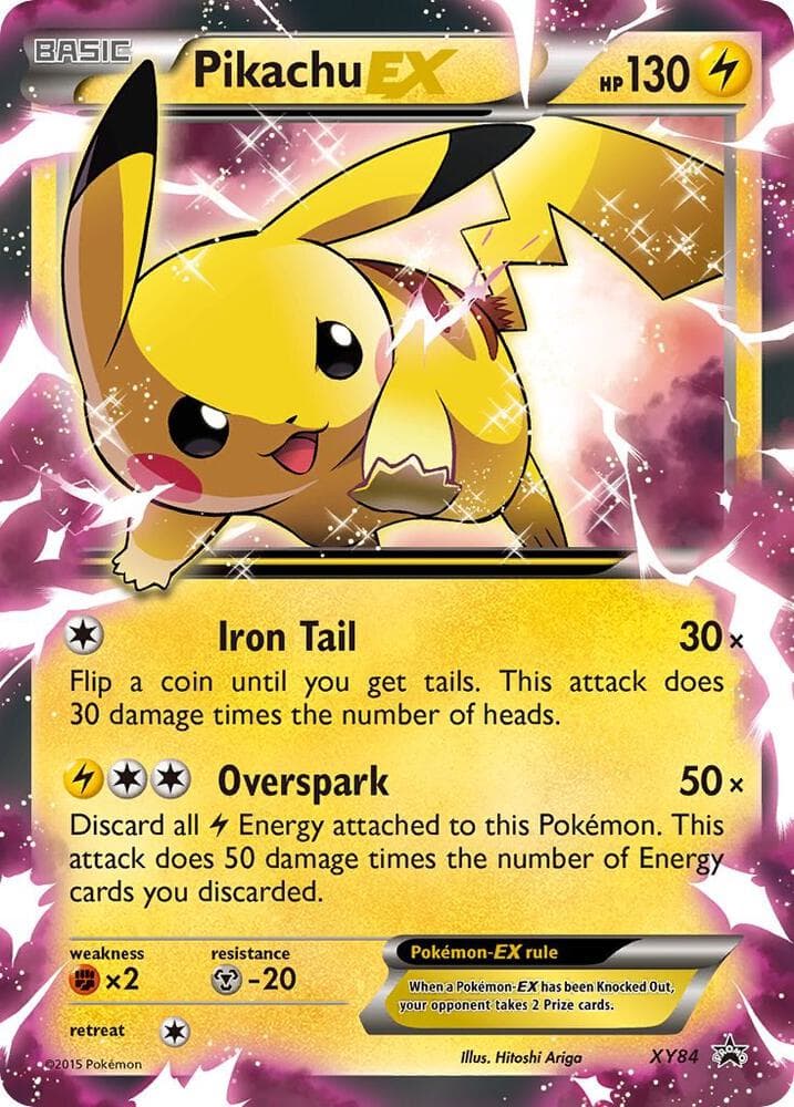 Pikachu EX XY84