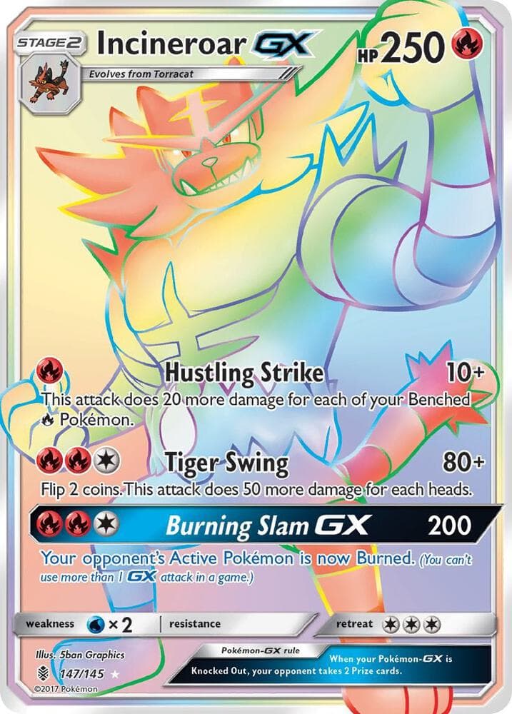 Incineroar GX Secret