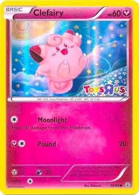 Clefairy 50 83 Toys R Us Promo