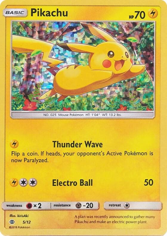 Pikachu 5 12