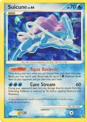 Suicune 19 132 Cracked Ice Holo