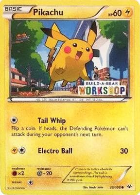 Pikachu 20 108 Build A Bear Workshop Exclusive