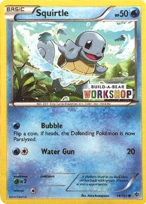 Squirtle 14 101 Build A Bear Workshop Exclusive