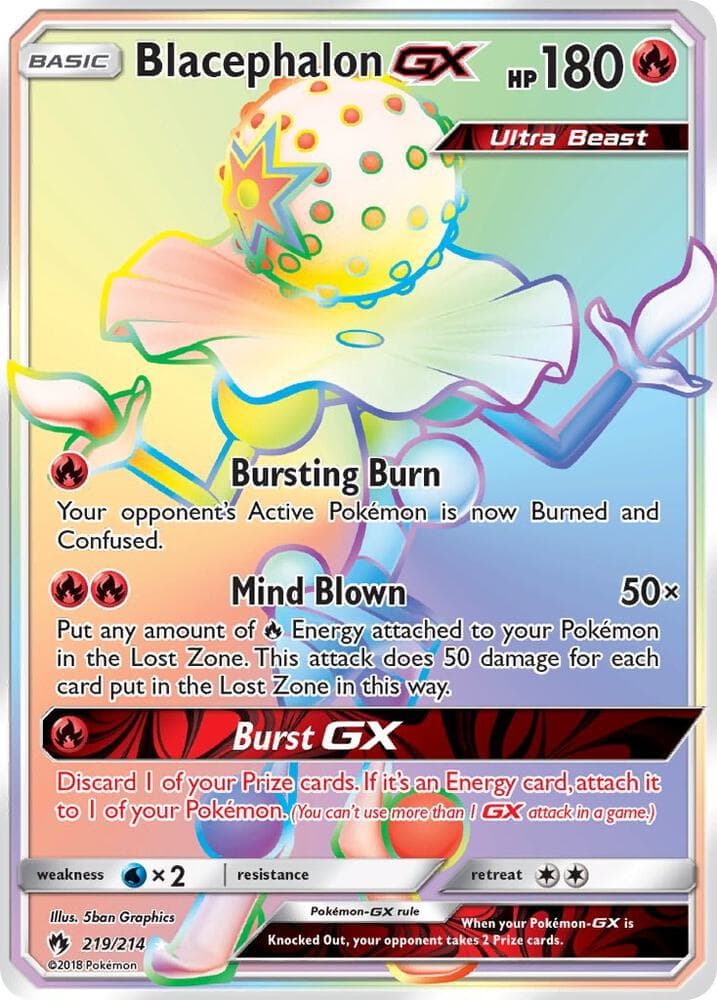 Blacephalon GX Secret