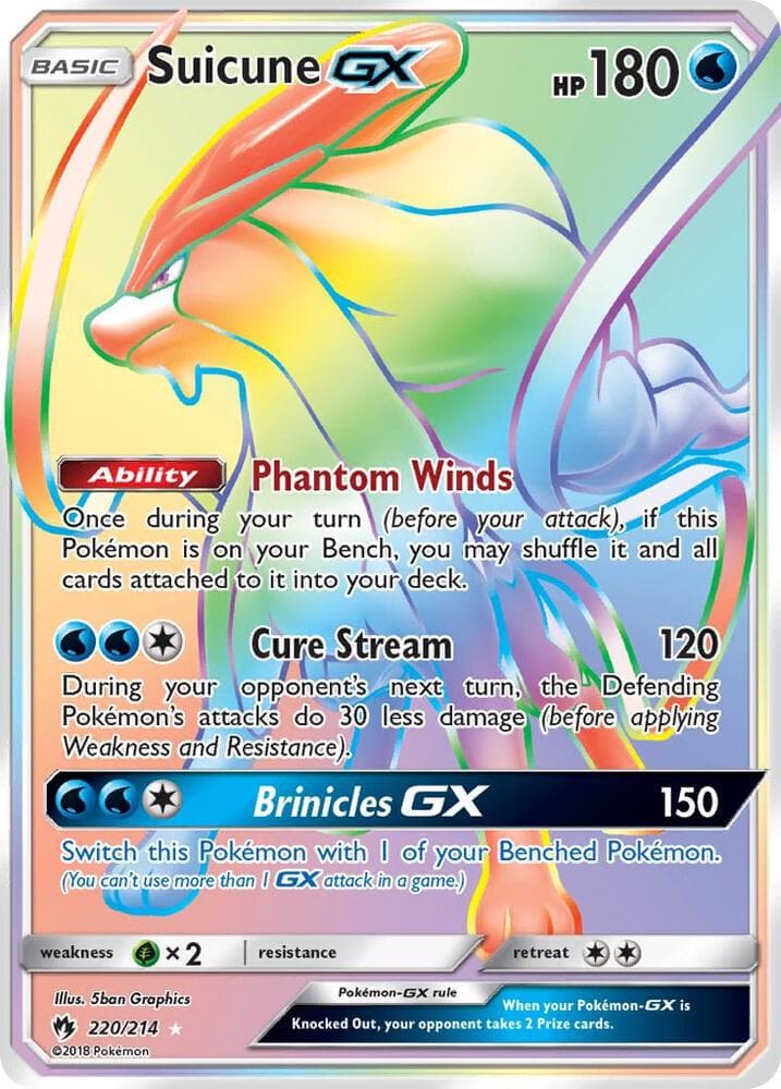 Suicune GX Secret