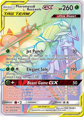 Pheromosa and Buzzwole GX Secret