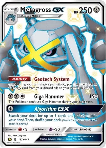 Metagross GX 157a 145