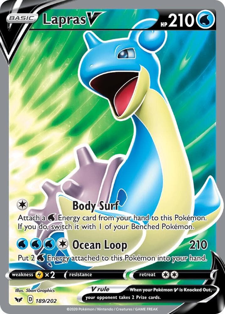 Lapras V Full Art