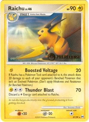 Raichu 27 99 Prerelease