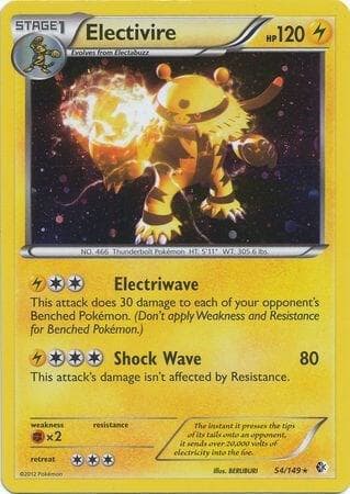 Electivire 54 149 Cosmos Holo