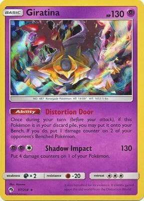 Giratina 97 214 Cosmos Holo