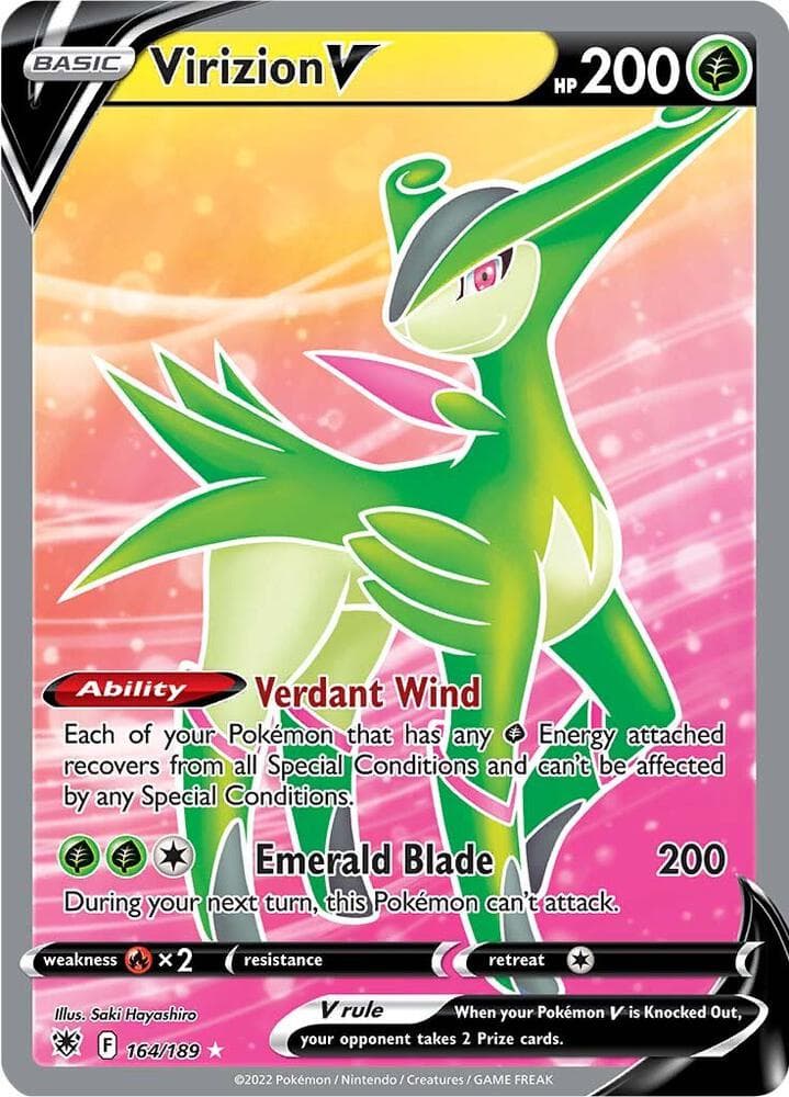 Virizion V Full Art