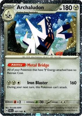 Archaludon Cosmos Holo EB Games Exclusive