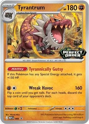 Tyrantrum 066 Staff