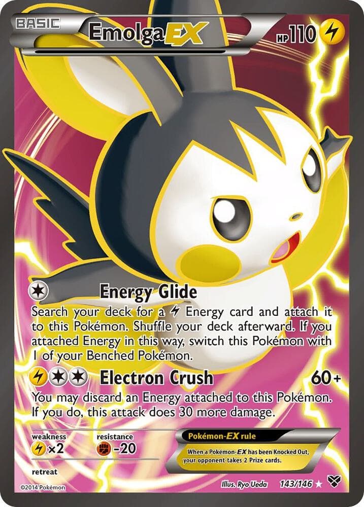 Emolga EX 143 Full Art