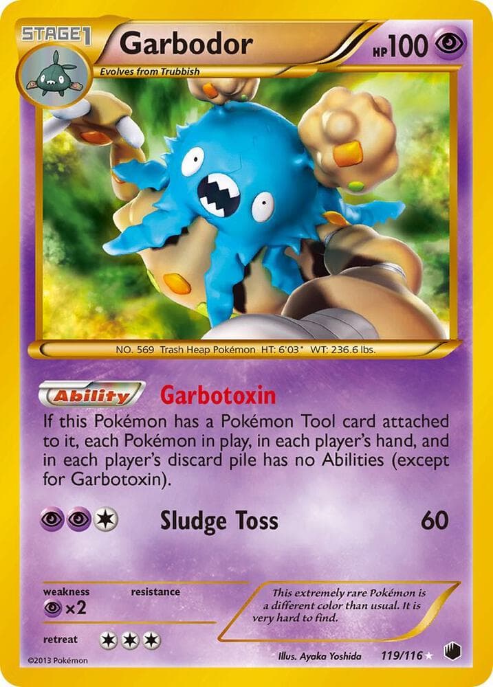Garbodor 119 Secret Rare