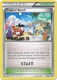 Tropical Beach BW28 Worlds 11 Staff