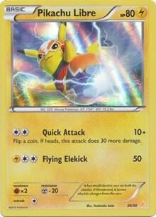 Pikachu Libre 30 Holo