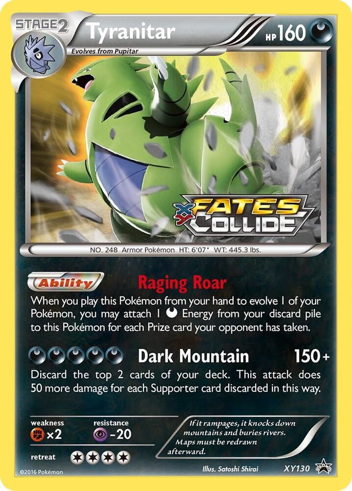 Tyranitar Prerelease