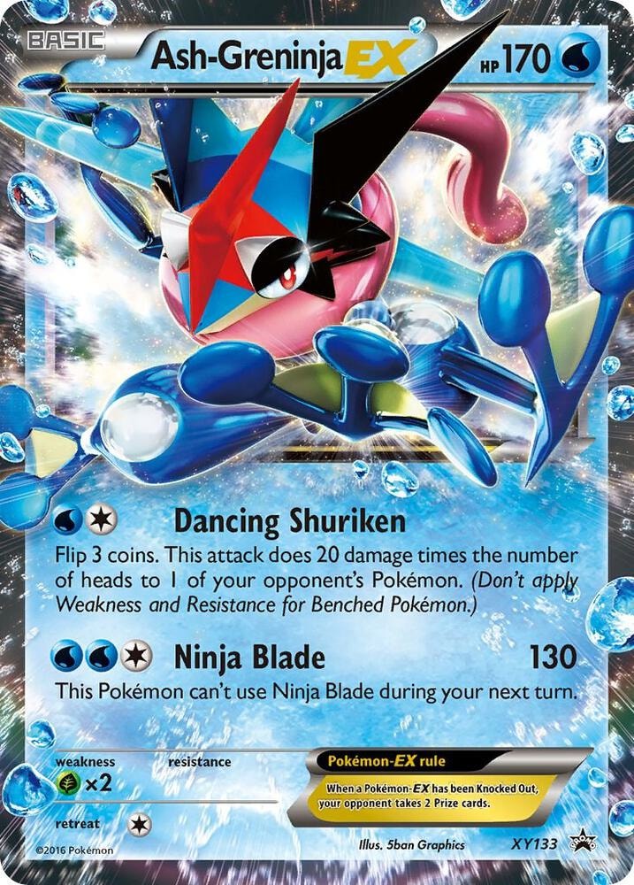 Ash Greninja EX XY133