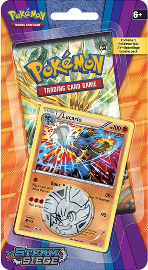 Steam Siege Single Pack Blister Lucario