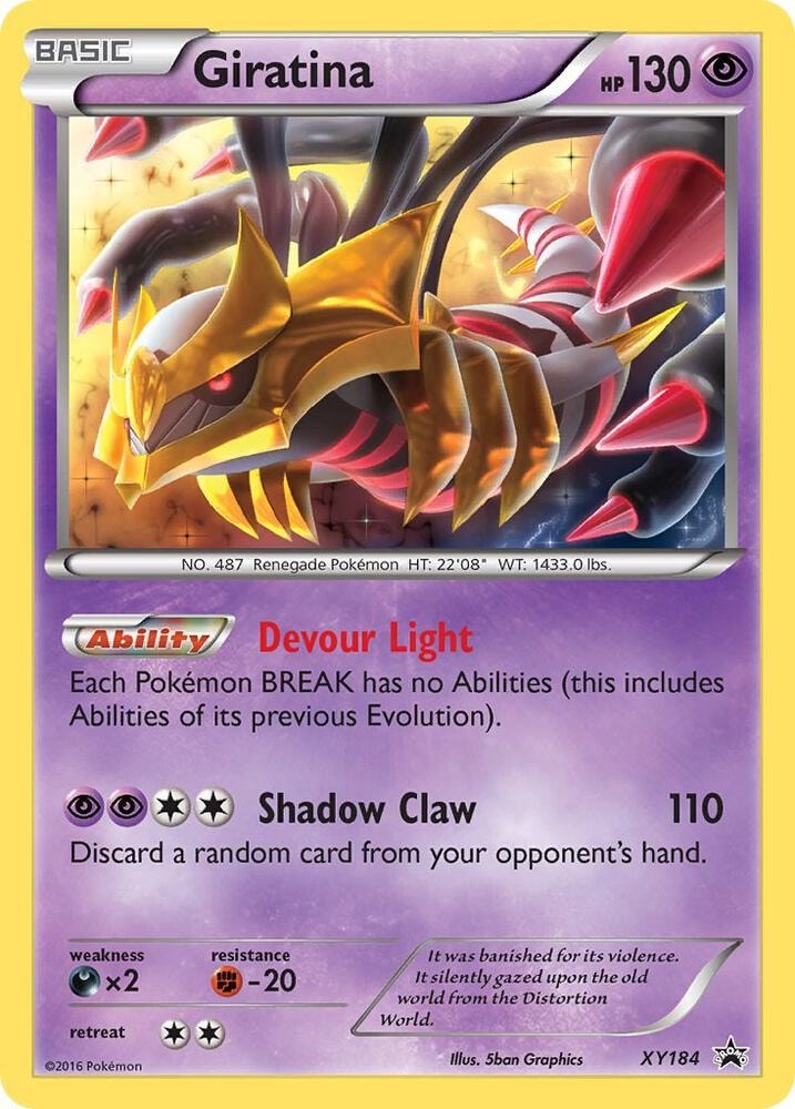 Giratina XY184