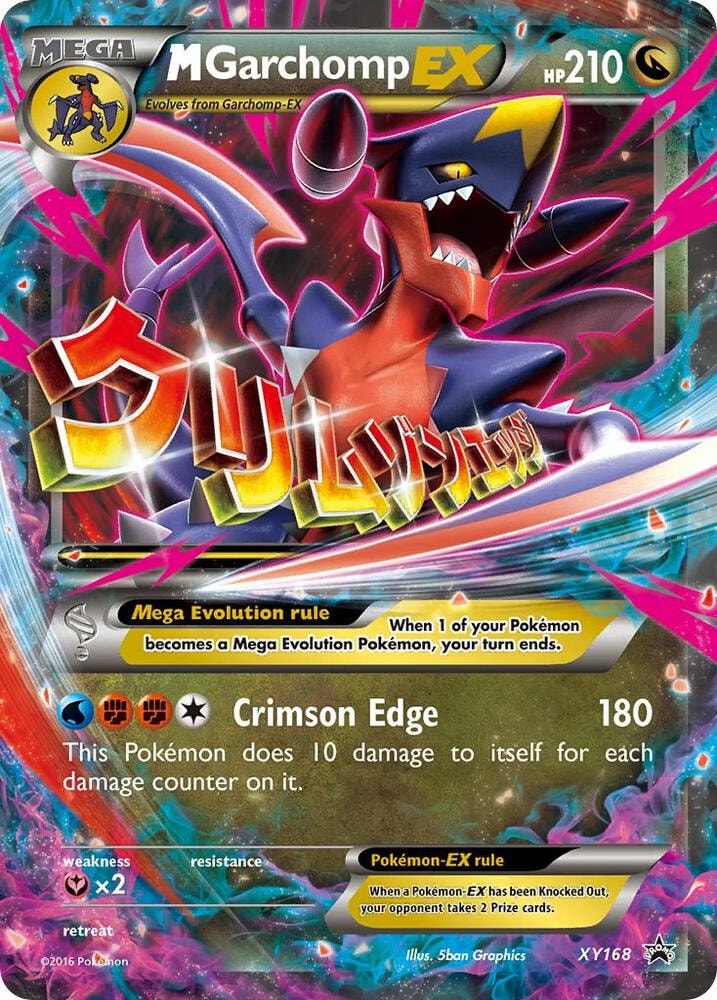 M Garchomp EX XY168