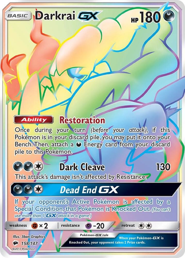 Darkrai GX Secret