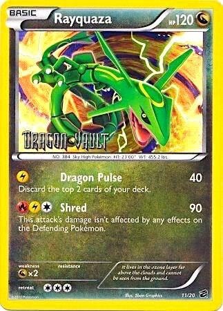Rayquaza 11 20 Dragon Vault