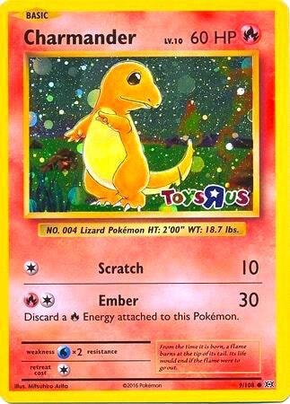 Charmander 9 108 Toys R Us Promo