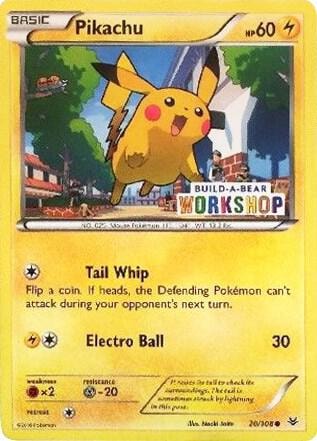 Pikachu 20 108 Build A Bear Workshop Exclusive