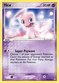 Mew 111 110 Non Holo DVD Promo