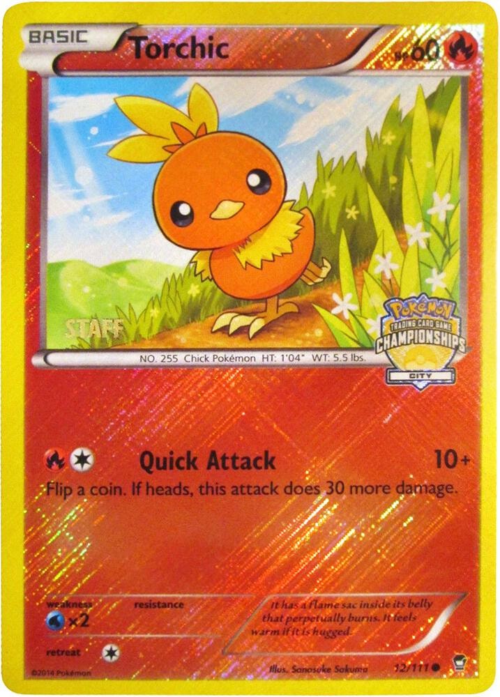 Torchic 12 111 City Championships Staff