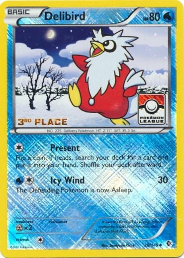 Delibird 38 149 Pokemon League 3rd Place