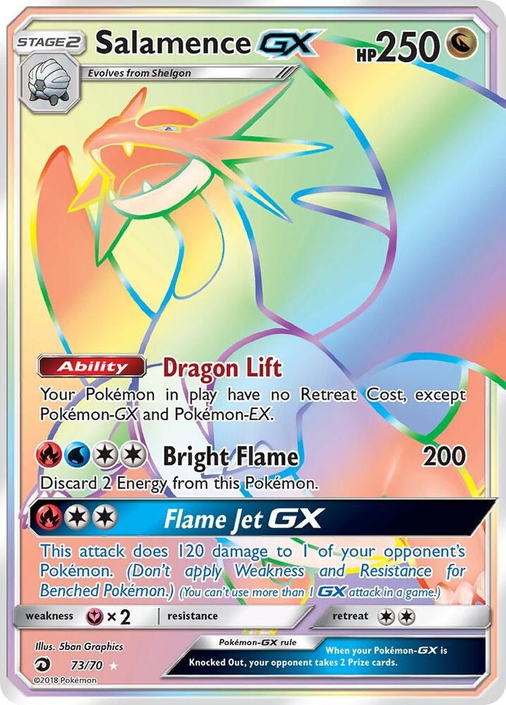 Salamence GX Secret