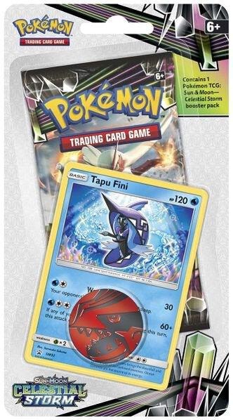 Celestial Storm Single Pack Blister Tapu Fini