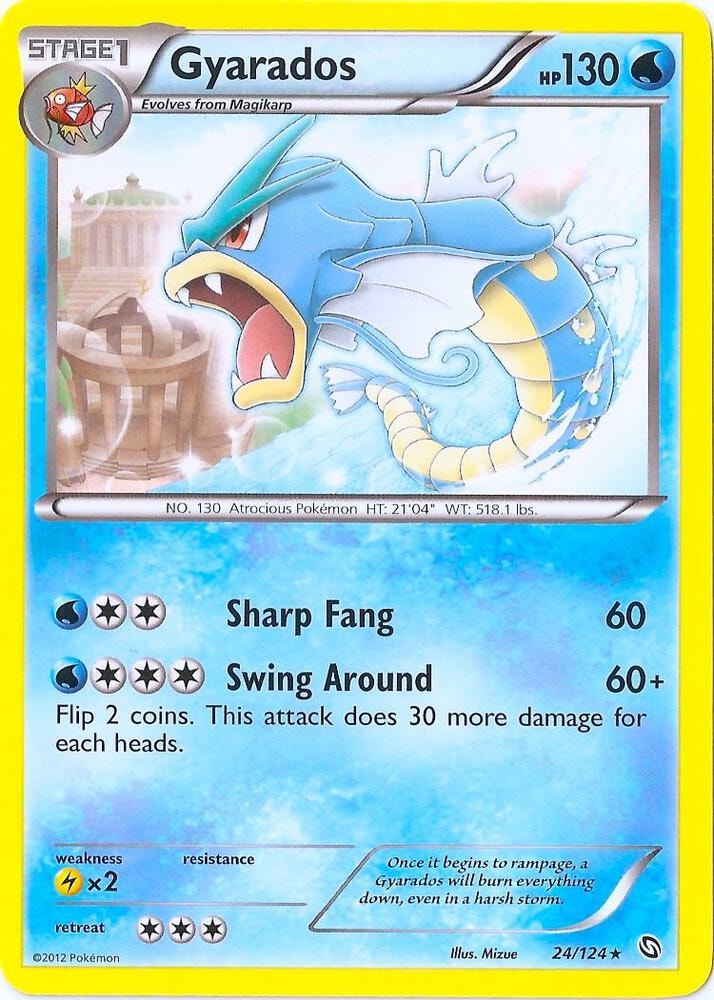 Gyarados 24 124 Cosmos Holo