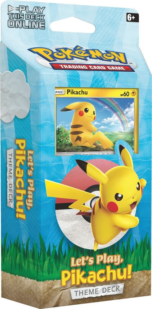 Lets Play Theme Deck Pikachu