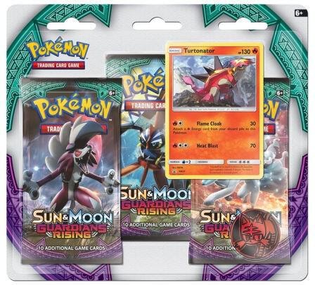 Guardians Rising 3 Pack Blister Turtonator