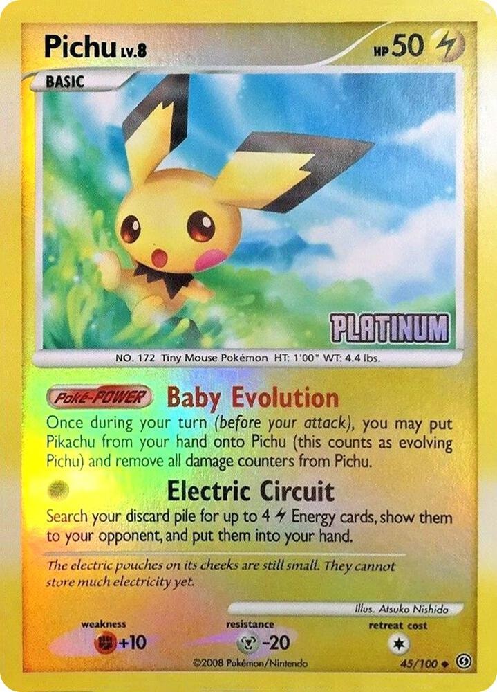 Pichu 45 106 Platinum