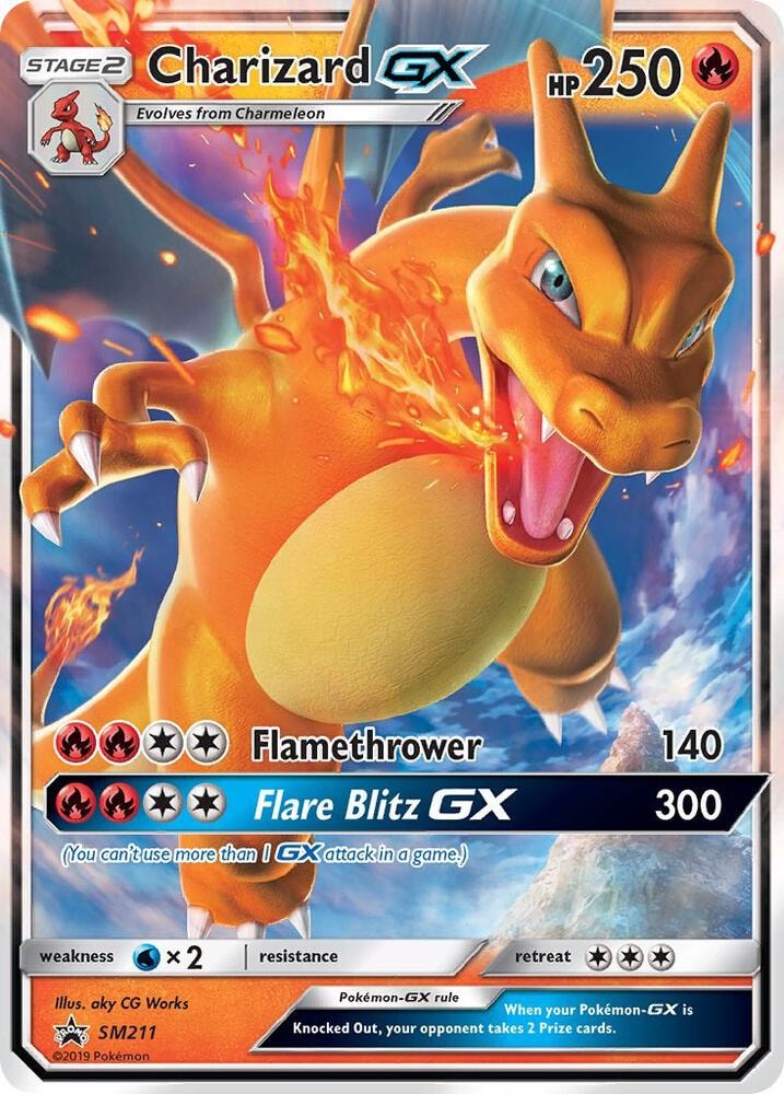 Charizard GX SM211