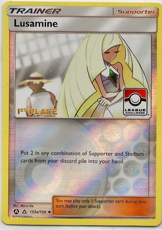 Lusamine 153a 156 League Challenge 1st Place