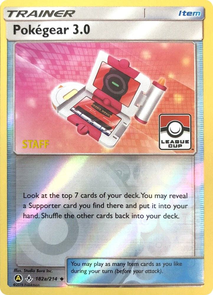 Pokegear 30 182a 214 League Cup Staff