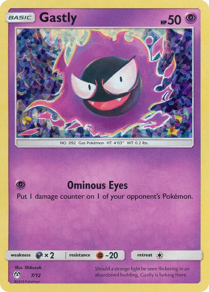 Gastly 7 12