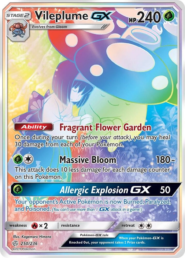Vileplume GX Secret