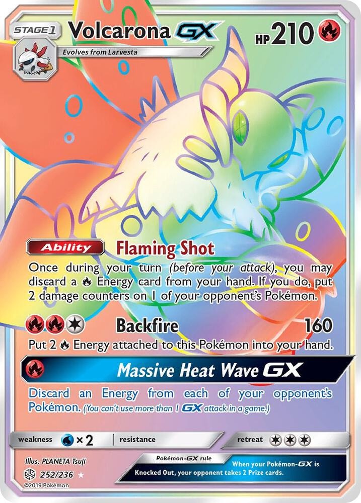 Volcarona GX Secret