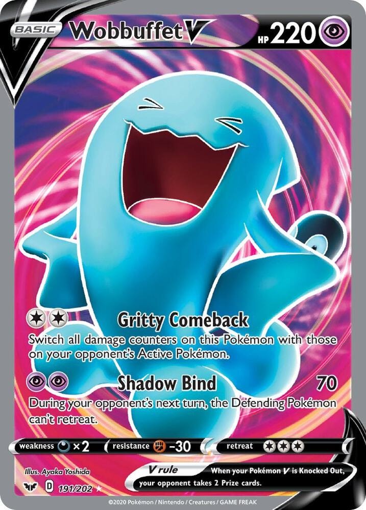 Wobbuffet V Full Art