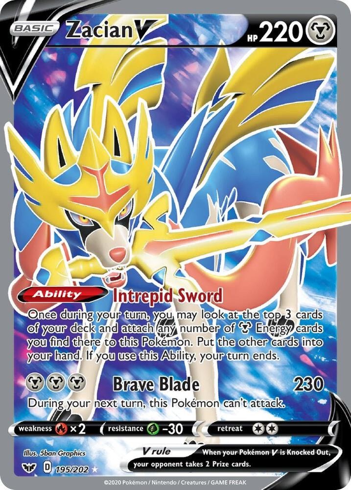 Zacian V Full Art