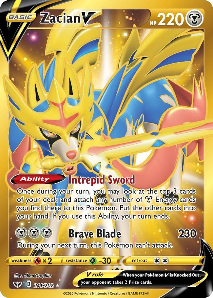 Zacian V Secret