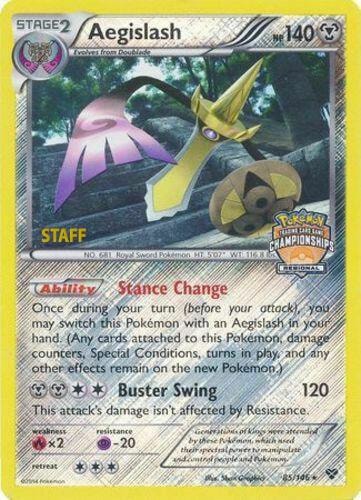 Aegislash 85 146 Regional Championships Staff
